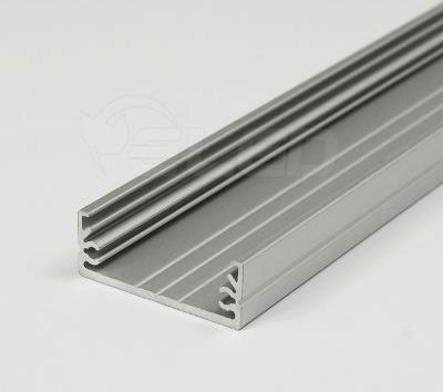 Topmet Profil Aluminiowy Led Wide Anodowany Z Kloszem - 1Mb 84020020