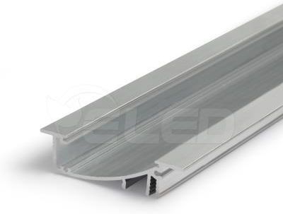 Topmet Profil Aluminiowy Led Flat Surowy Z Kloszem - 2Mb 23050000