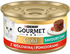 Zdjęcie GOURMET GOLD  Savoury Cake z Wołowiną i pomidorami 85g - Aleksandrów Łódzki