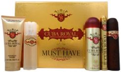 Cuba Royal Woda Toaletowa 100 ml + Woda Toaletowa 35 ml + Woda Po Goleniu 100 ml + Dezodorant 200 ml + Żel Pod Prysznic 200 ml