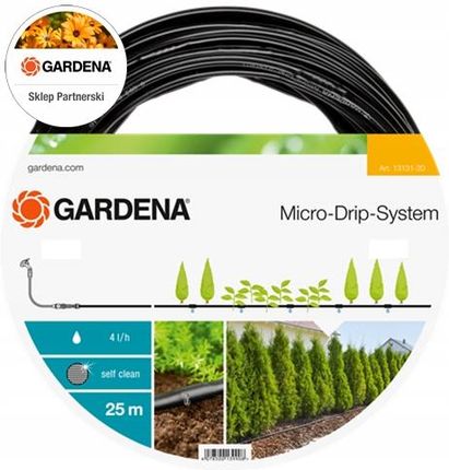 Gardena Micro-Drip-System - linia kroplująca 13 mm (1/2") do rozbudowy zestawu M i L (13131-20)