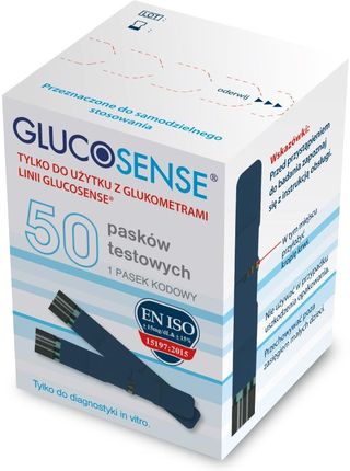 Glucosense test 50 pasków