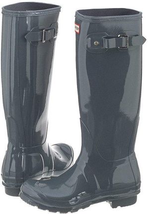 Kalosze Hunter Womens Original Tall Gloss Graphite WFT1000RGL