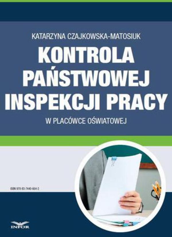 Kontrola Panstwowej Inspekcji Pracy W Placowce Oswiatowej E Book Ceny I Opinie Ceneo Pl