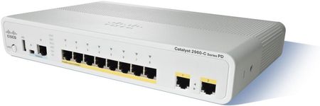 Cisco Catalyst 2960C PD PSE Switch 8 FE PoE, 2 x 1G, PoE+ LAN Base (WSC2960CPD8PTL)