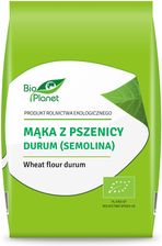 Zdjęcie Bio Planet mąka z pszenicy durum (semolina) 500g - Poddębice