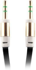 Telforceone Kabel Adapter 3,5Mm Audio Jack / 3,5 Aux Cable Czarny (T_0009894)