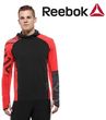 BLUZA REEBOK Z81745 TRENINGOWA XS CZARNO-CZERWONA BLUZA TERMOAKTYWNA DZIĘKI UNIKATOWYM ROZWIĄZANIOM ZAPEWNI CI MAKSIMUM KOMFORTU