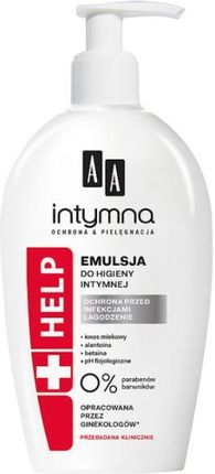 AA Intymna Ochrona&Pielęgnacja emulsja do higieny intymnej Help 300 ml