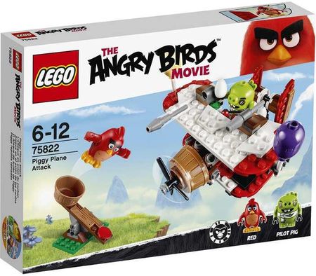 LEGO Angry Birds 75822 Atak samolotem świnek 