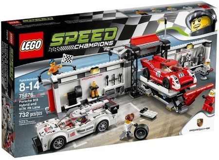 LEGO Speed Champions 75876 Porsche 919 Hybrid i 917K Pit Stop