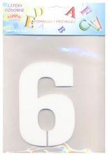 Zdjęcie Cyfra 6 ze styropianu - Szamotuły