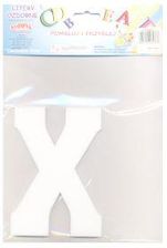 Zdjęcie Litera X ze styropianu - Książ Wielkopolski