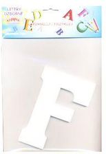 Zdjęcie Litera F ze styropianu - Szamotuły