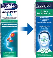 Zdjęcie Sudafed Spray HA Comfort 1 mg/ml aerozol do nosa (Sudafed Xylospray HA) - Pleszew