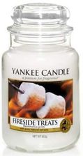 Yankee Candle Świeca Fireside Treats Opiekane Pianki Duży Słoik - zdjęcie 1