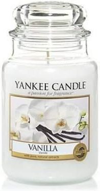 Yankee Candle Świeca Vanilla Wanilia Duży Słoik