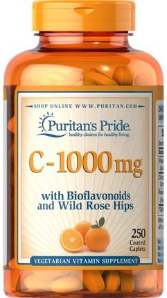 Puritans Pride Witamina C 1000mg Bioflawonoidy 100 Tabl.