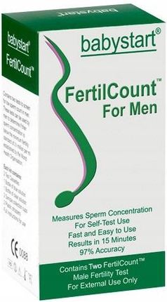 FertilCount II test płodności dla mężczyzn, 2 testy