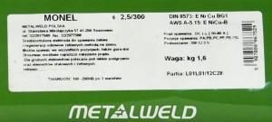 Metalweld Elektroda do żeliwa MONEL 3,2mm ELEEŻM3SZ