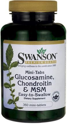Swanson Glucosamine Chondroitin MSM 360 tabl.