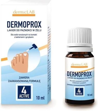 Dermoprox Lakier Do Paznokci Żel 10ml