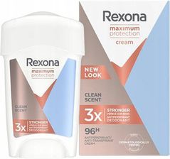 Rexona Deo Stick Maximum Protection Clean Scent 45ml  - Antyperspiranty i dezodoranty damskie
