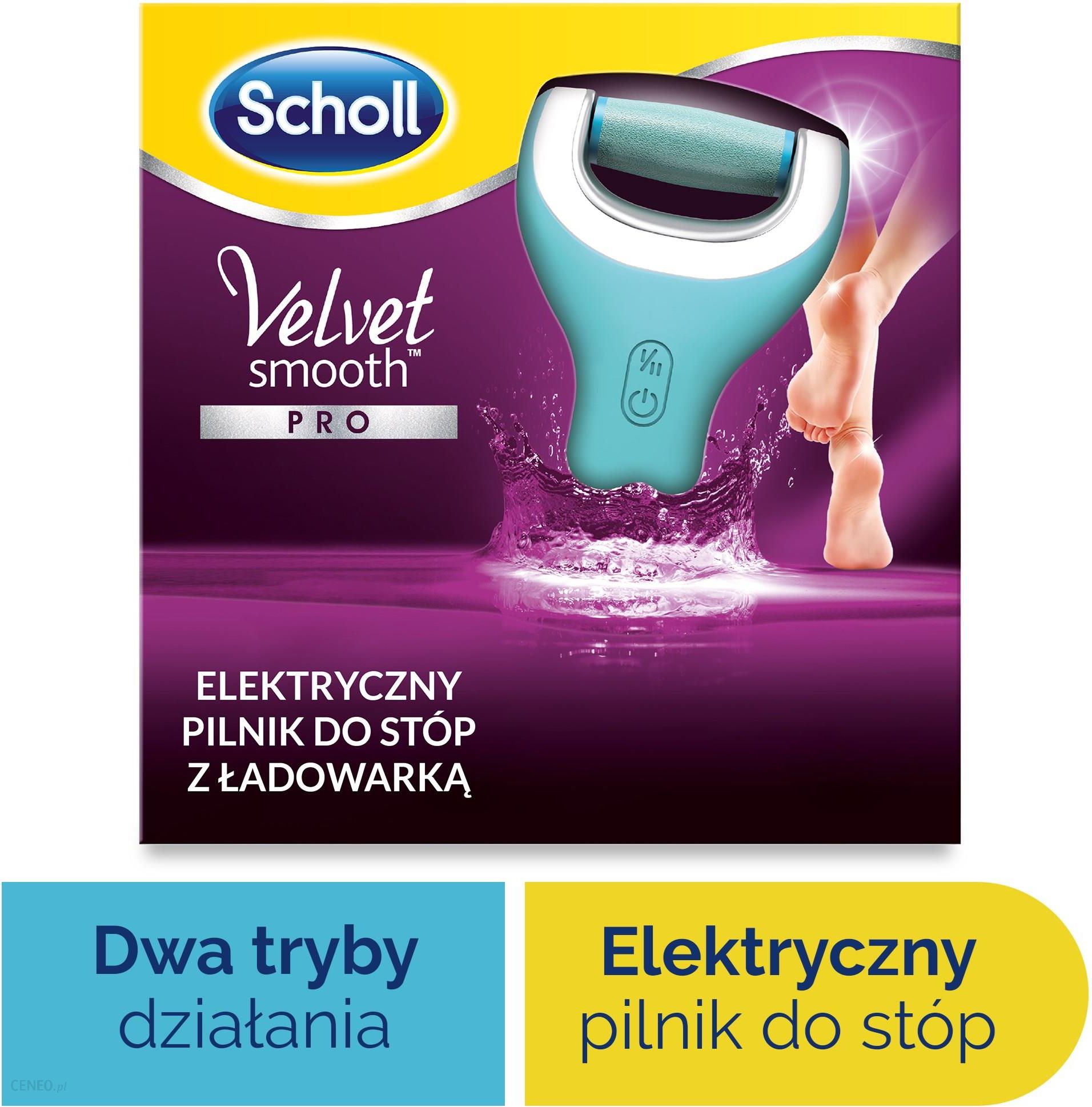 Scholl Velvet Smooth elektryczny pilnik do stóp Wet&Dry z ładowarką