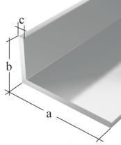 GAH Profil kątowy aluminiowy anodowany 1000x20x10x1,5mm 47372 3