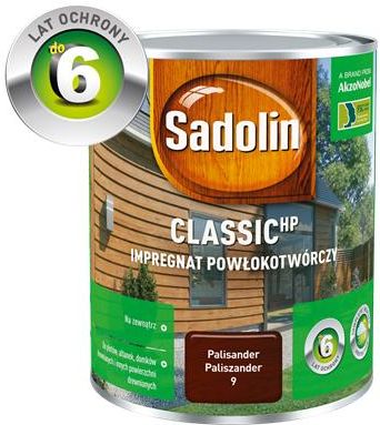 Sadolin Impregnat powłokotwórczy CLASSIC HP palisander 9L