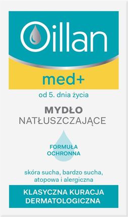 Oillan Med+ mydło natłuszczające 100g