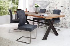 Zdjęcie Invicta Interior Krzesło Samson Vintage Grau M Griff 35768 - Pszów