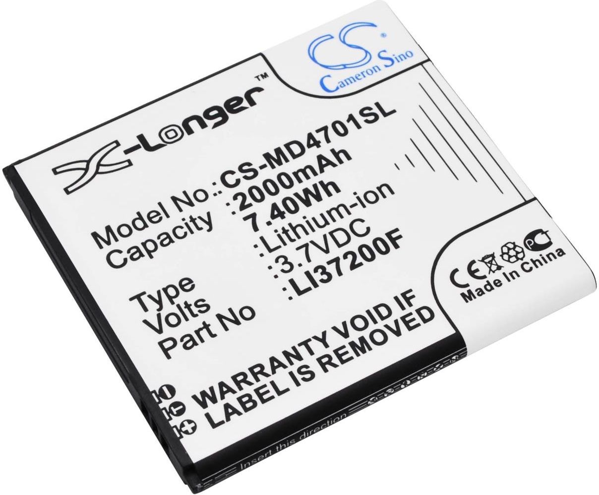Battery for Medion Smartphone X4701 LI37200F Li-ion NEW - UK