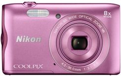 Aparat cyfrowy Nikon COOLPIX A300 Różowy - zdjęcie 1