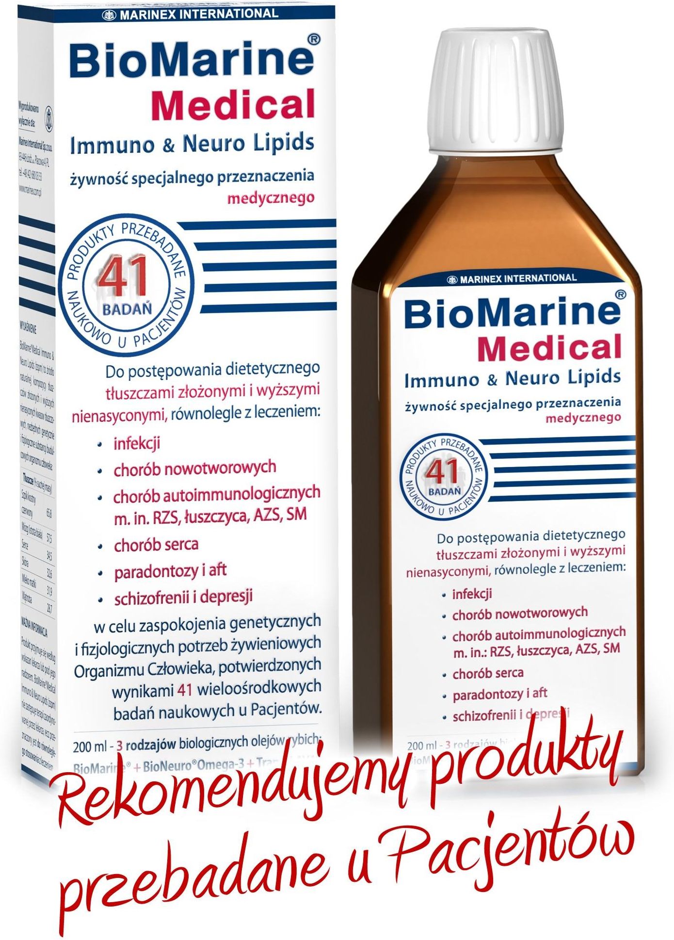 BioMarine Medical płyn 200ml - zdjęcie 2 BioMarine Medical płyn 200ml