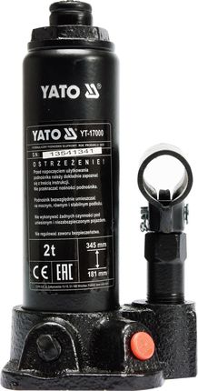 Yato Podnośnik tłokowy hydrauliczny 2t tuv gs/ce YT17000
