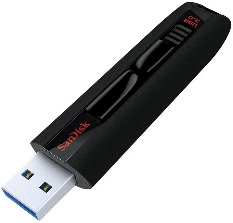 SanDisk Ultra USB 3.0 Flash Drive 256GB Black - Office Depot