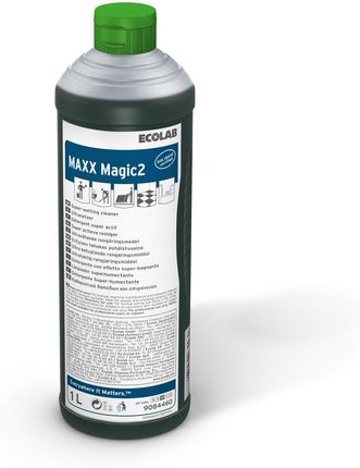 Ecolab Uniwersalny Środek Myjący O Silnych Właściwościach Zwilżających Powierzchnię 1 L Maxx Magic 2 (9084480)