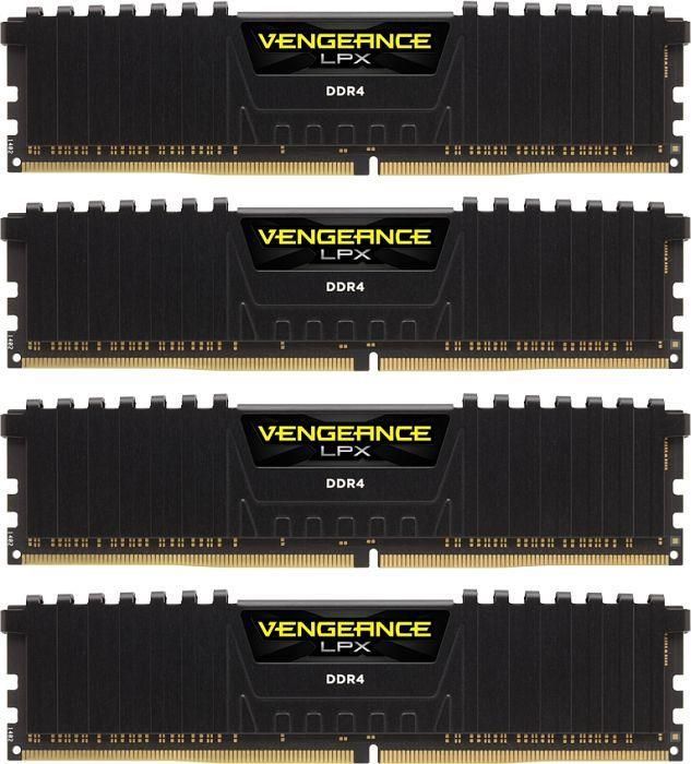 Corsair Vengeance LPX Quad 64GB DDR4 (CMK64GX4M4B3200C16) - Pamięć