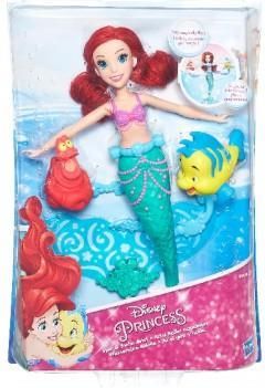 Hasbro Księżniczki Disneya Pływająca Ariel ze zwierzakami B5308