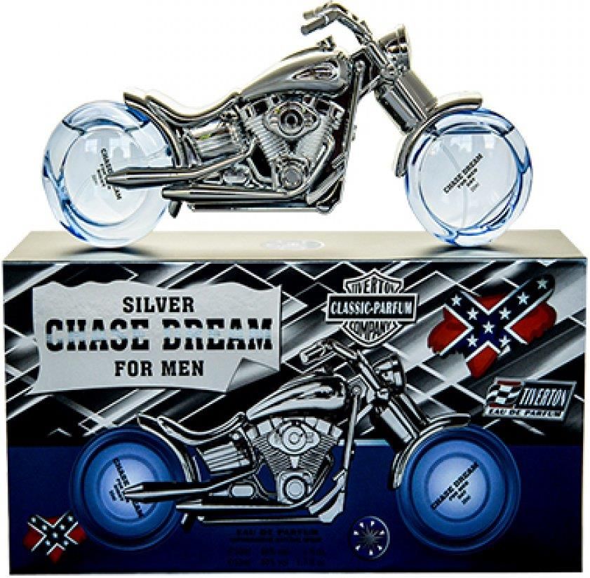 Triverton Silver Chase Dream For Men Woda Perfumowana 30ml + WODA TOP SPEED Srebrny PERFUMY MOTOR MĘSKI 50+30ml