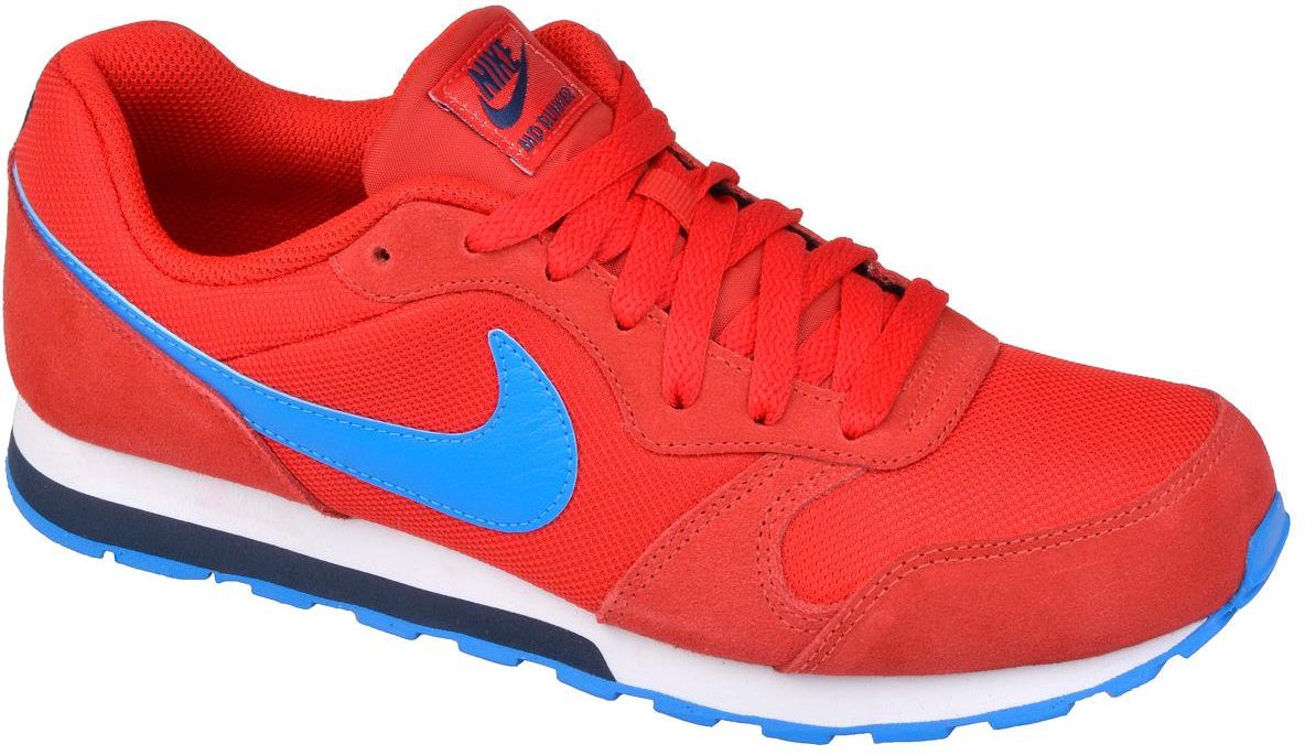 Buty Nike MD Runner 2 (GS) 807316 601 Ceny i opinie Ceneo.pl Nike MD Runner 2 GS 807316 601 | Czerwony, Niebieski