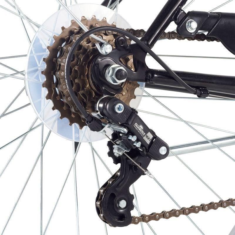 Rower Decathlon B'Twin Elops 100 LTD czarny Rowery Miejskie Damskie