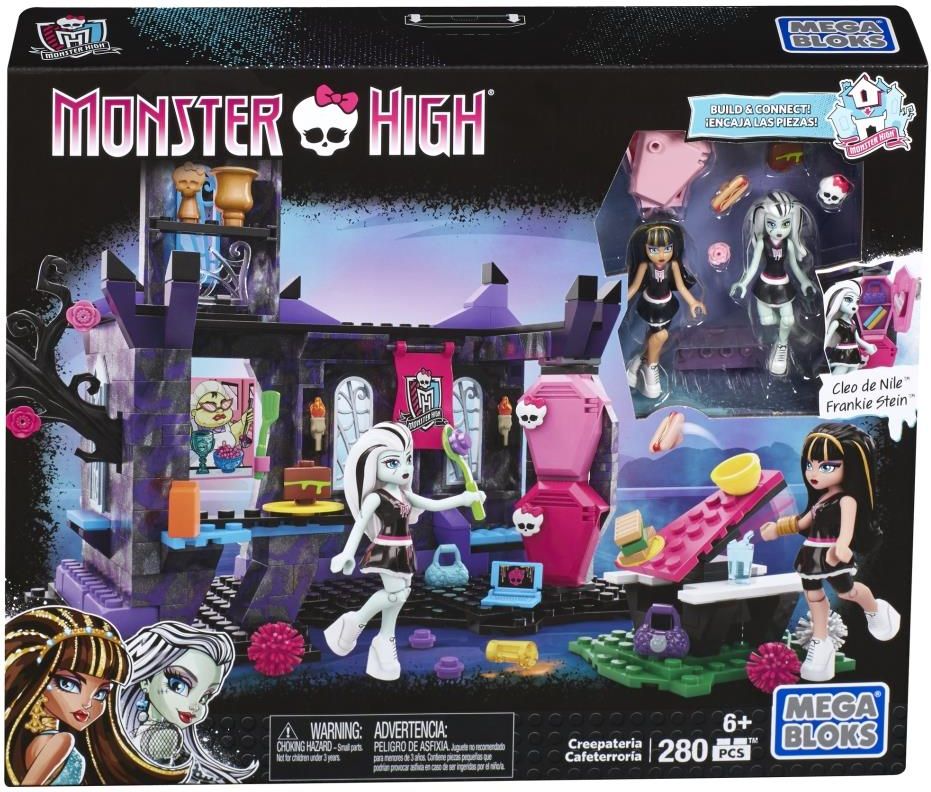 Конструктор mega bloks табличка для имени monster high