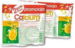 Zdjęcie Pliva Kraków Calcium smak pomarańczowy 12+2 tabl. - Słubice