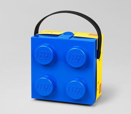 LEGO Pojemnik Śniadaniowy Z Rączką Niebieski 4024