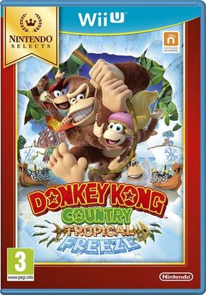 Nintendo Donkey Kong Country Tropical Freeze Selects (Gra Wii U)