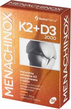 Menachinox K2 MK-7 Naturalna Witamina K2 + D3 2000 30 kaps. - zdjęcie 1