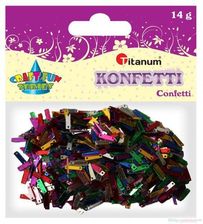Zdjęcie Dekoracje TITANUM konfetti paski mix 284853 - Szamotuły