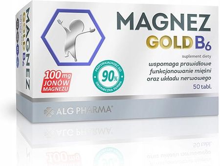 Magnez Gold B6 50 tabl.